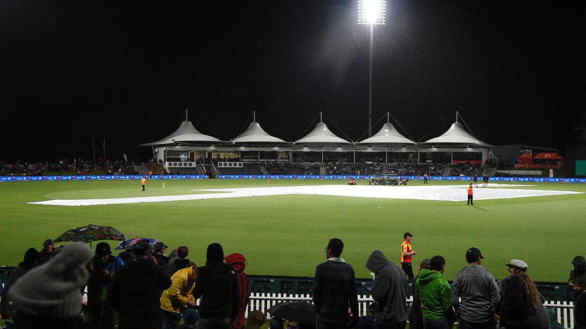 NZ vs ENG Highlights, 1st T20I: Match abandoned due to rain after England posts 153/6 against New Zealand
